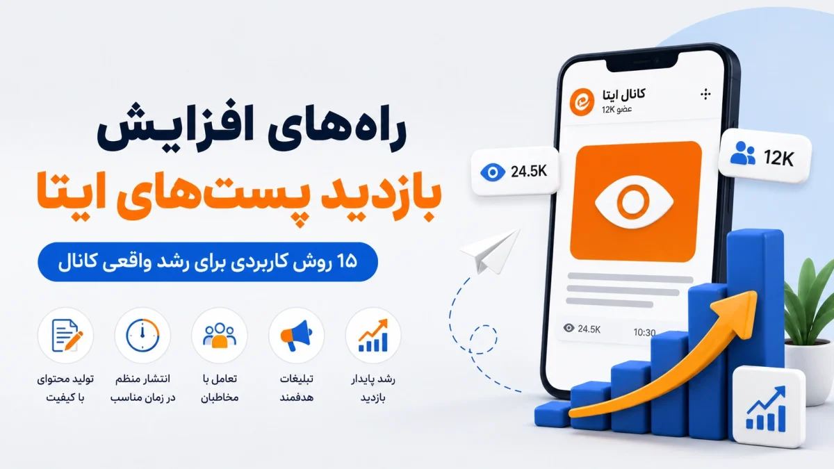 افزایش بازدید پست‌های ایتا
