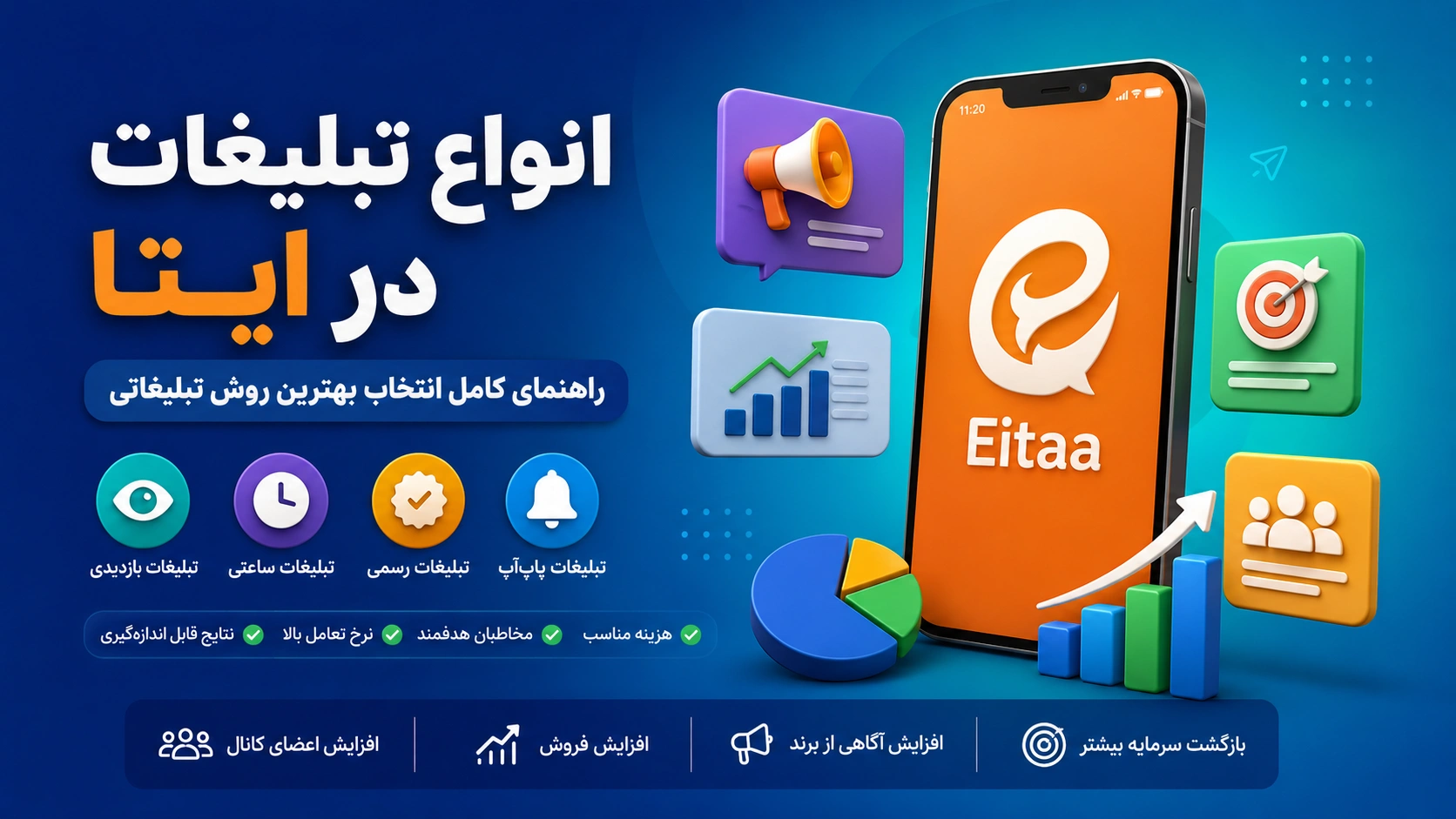 انواع تبلیغات در ایتا